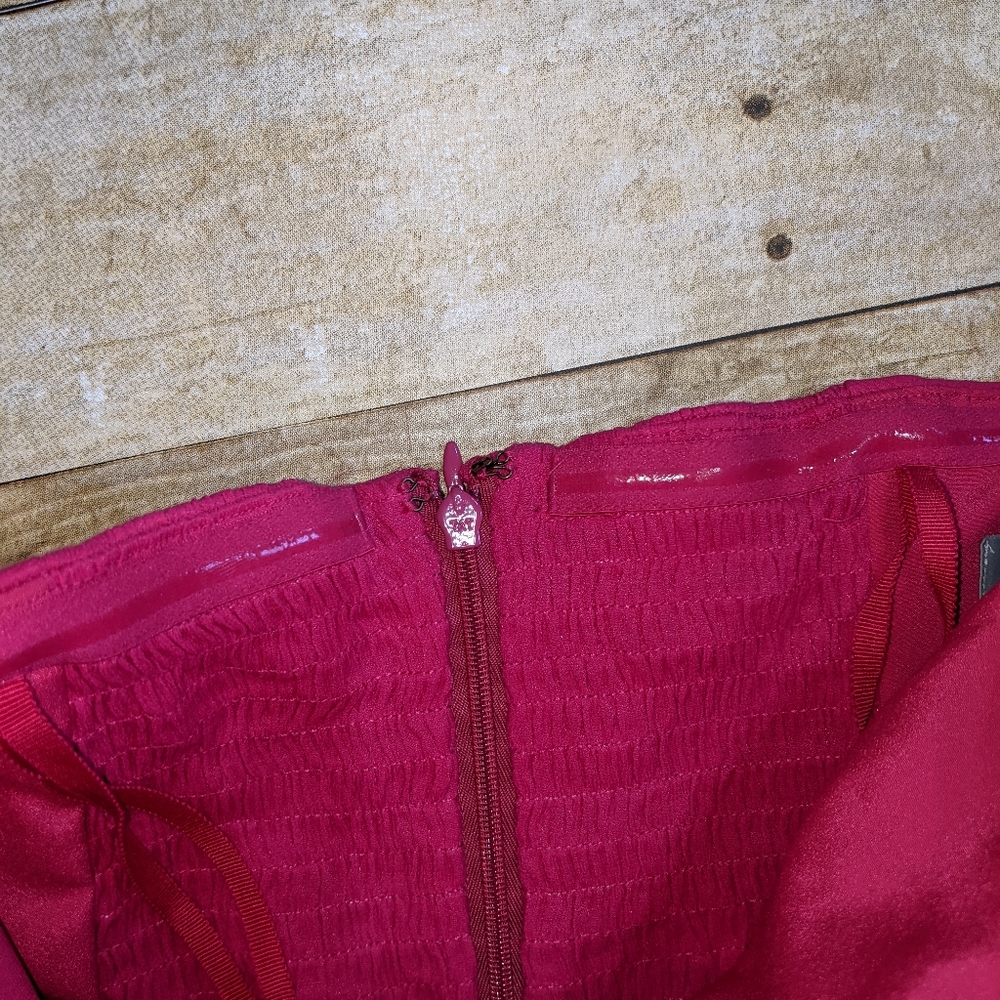 Maeve Hot Pink Strapless Jumpsuit - Picture 10 of 10